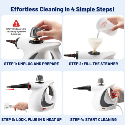 AeroClean Steam Cleaner